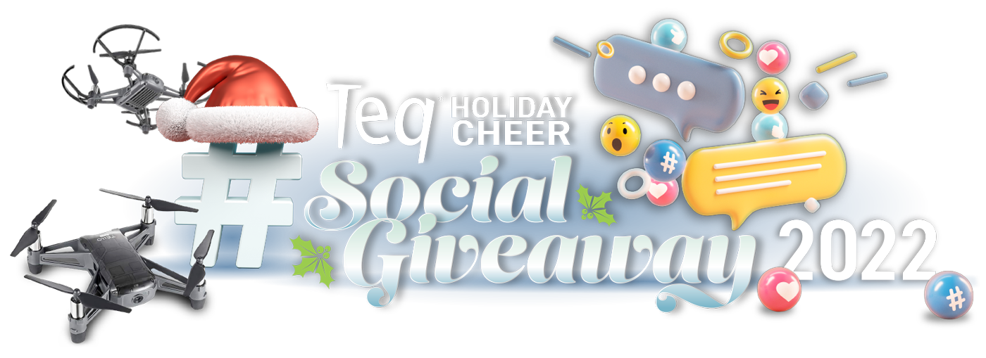 Teq Holiday Cheer Social Giveaway Contest 2022